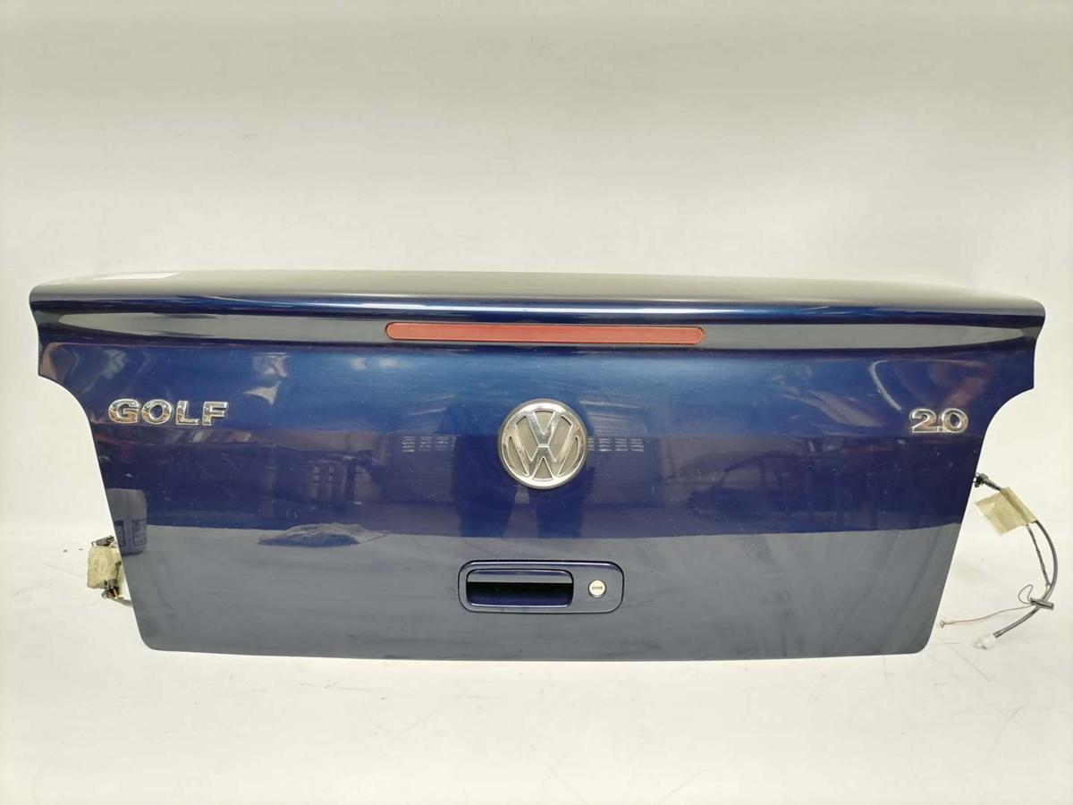 VW Golf 3 Cabrio original Heckklappe LB5N Indigoblau Bj.2000